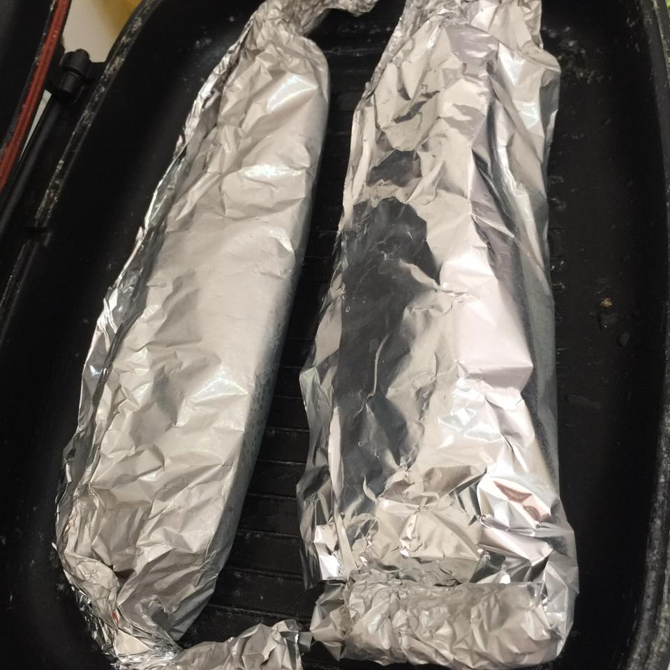 Resipi Ikan Pari Bakar Bersambal Dengan Sambal Kicap Cili 