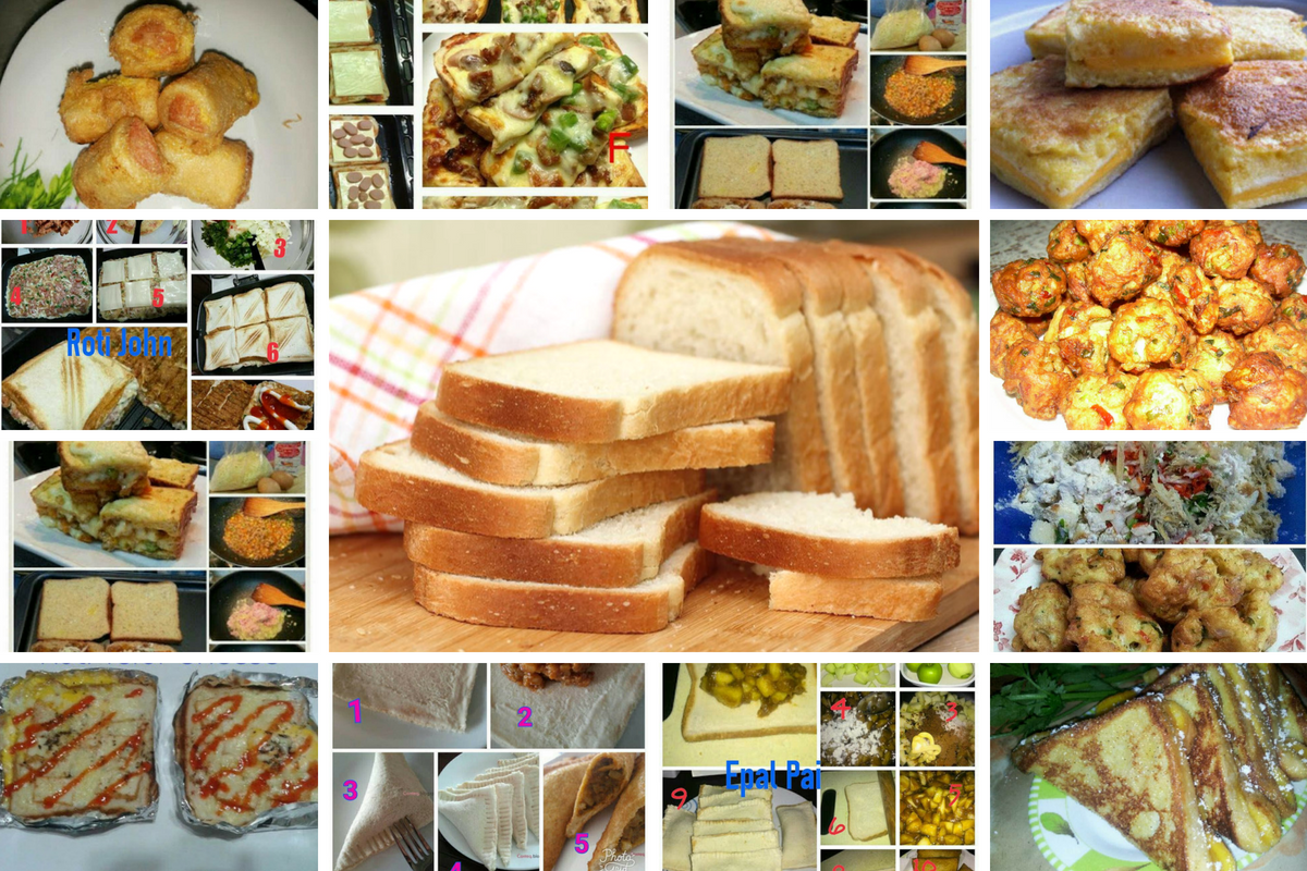 13 Resipi Viral Menggunakan Roti Putih Yang Popular. – RASA